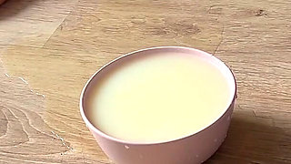 Kinky Mary Intense Piss Drinking Session with Cat Tail