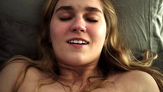 Blonde Teen Solo Masturbating On Webcam