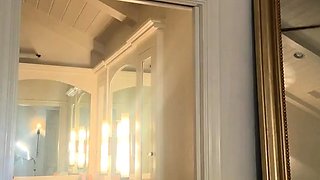 Big boobs webcam slut toys her asshole