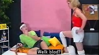 RubATeen Tall European blonde teen Hailey massage fucke