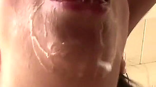 Bobbi Starr huge cock deepthroat blowjob and facial - Wow!
