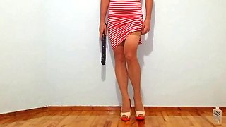 Hot Crossdressing the first time!