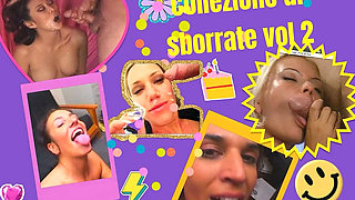Massive Cumshot Compilation Vol 2 with Oceane and Sophie Evans