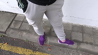 Turkish Girl in Germany Is so Horny!!! Sex with a Stranger During Her Lunch Break.
