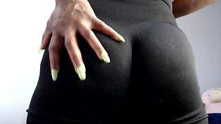 Totally Swallowed by Giant Ebony Ass