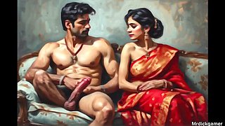 Indian Wife Catches Husband Fucking Sister-in-Law in Basement - Big Ass, Cum in Mouth, HD