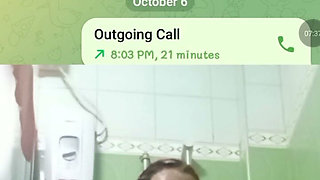 Video Call Sex to My Sexy Wife