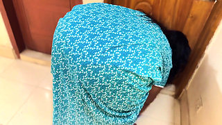 Big Ass Arab Muslim Maid Cleaning My Room Then I See Her Huge Naked Ass & Start Handjob