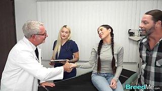 Medical examination requires deep penetration by the doctor