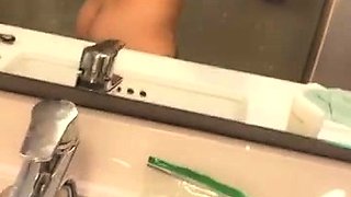 Big boobs milf masturbates with her dildo