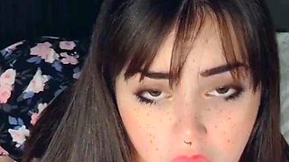 Hottest brunette solo webcam masturbation 2