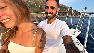 Hardcore Lesbian Captains Fuck Crew Members on Capri Boat Trip