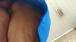 Leave My Cell Phone Recording My Stepmom While Cleaning the Sidewalk