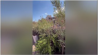 We Was So Horny After Having A Foursome With Other Couple So We Decided To Have Fun On The Terrace With Yasmina Khan And Brady Bud
