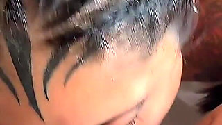 My Head Will Explode Girls Want to Be Mouth Fucked - FFM Threesome - Sexy Brunettes Shows Extreme Sloppy Blowjob in POV