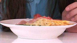 Mexicana blowjob with her big boobs