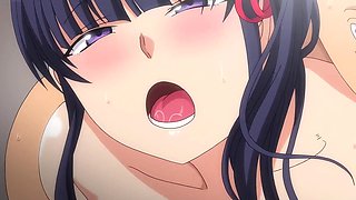 Busty schoolgirl Miyamija Sakura is getting fucked hard in her pussy