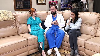 Ankle cuffs, sex slave, medical fetish