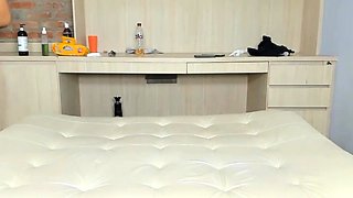 Two Hot Latina Teens Ride Cock And Both Get Creampies Live