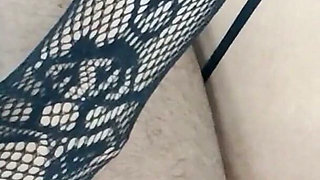 Brown Guy & Latina Beauty Steamy POV, Black Stockings & Passionate Chemistry
