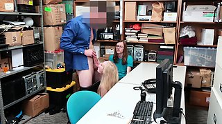 Emma gets fucked by a security guard