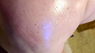 Sloppy Ass Bitch Oily Ass Big BtootyHole Plugged