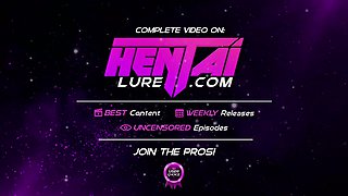 Office suit MILF stripped & ridden wild on car seat ⋄ Dubbed HENTAI (Uncensored)