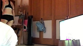 Brunette Solo Webcam Masturbation