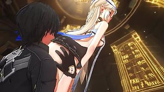 Cartethyia Intense 3D Hentai Fuck - Skinny Slender Girl Rough Hardcore Sex Session & Creampie