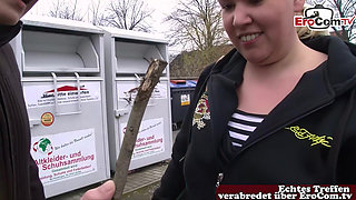 German grandpa asks housewife on street about sex