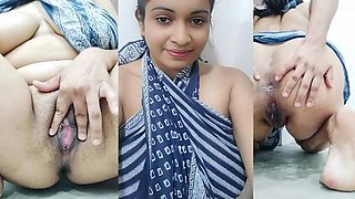 Desi Teen Yourdidipriya Shows Her Hairy Asshole and Fingers Pussy for Teacher in 4K