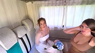 Bride Polly Youngs Fucked by Stranger Right at Her Wedding