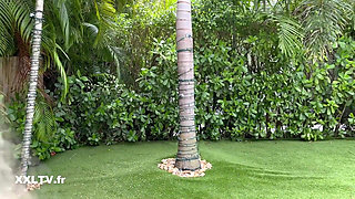 Margot Dulac and Tiffany Leiddi Heat Things up by the Pool