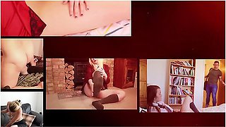 British Schoolgirl Edged & Teased By Her Teacher