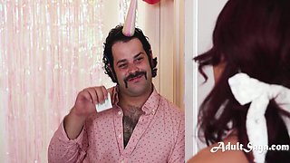 Game Pairs Avery and Michael for a Secret Closet Orgy