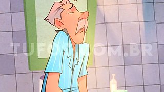 Dormindo na cama do casal