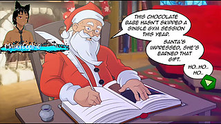The Secret Diary of Santa Claus - Looking at Santa's Diary of Who He Fucked in Different Sex Positions and Spread Cheer