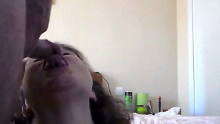 Jen is sucking on Johns cock and a dildo