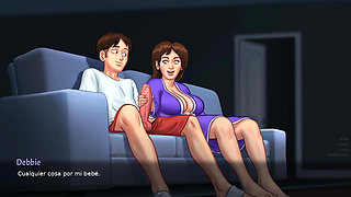 She acted that way to seduce him, and it ended well.