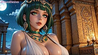Cleopatra's Eternal Dream: Animated Temple Temptation