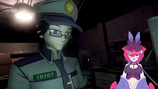 Vtuber, vrchat, fap night at frennis