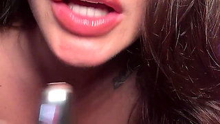 JOI in Fench and Masturbation with Dildos