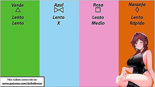 Joi - Squid Game. A Challenge To Masturbate. Spanish Audio - Car Toon