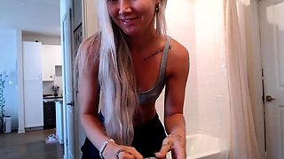 EuropeMaturE Blonde Chubby Lexie Solo Masturbation