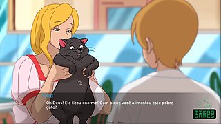 Adult cartoon porn game featuring big boobs and tons of milf action