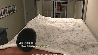 Hot New Neighbor Lee Grabs Violet's Big Tits & Cums on Her Face - Full HD 3D Animation