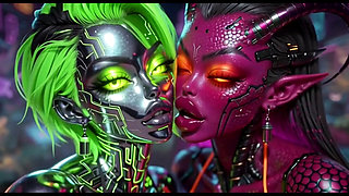 Captain Nova Song and Kiss clips, Ai animation
