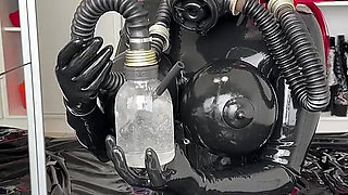 Cum Play with Me in Heavy Rubber
