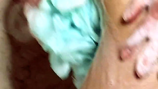 Wet Schoolgirl in the Bathroom