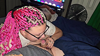 Amazing Blowjob Beautiful Eyes Looking up